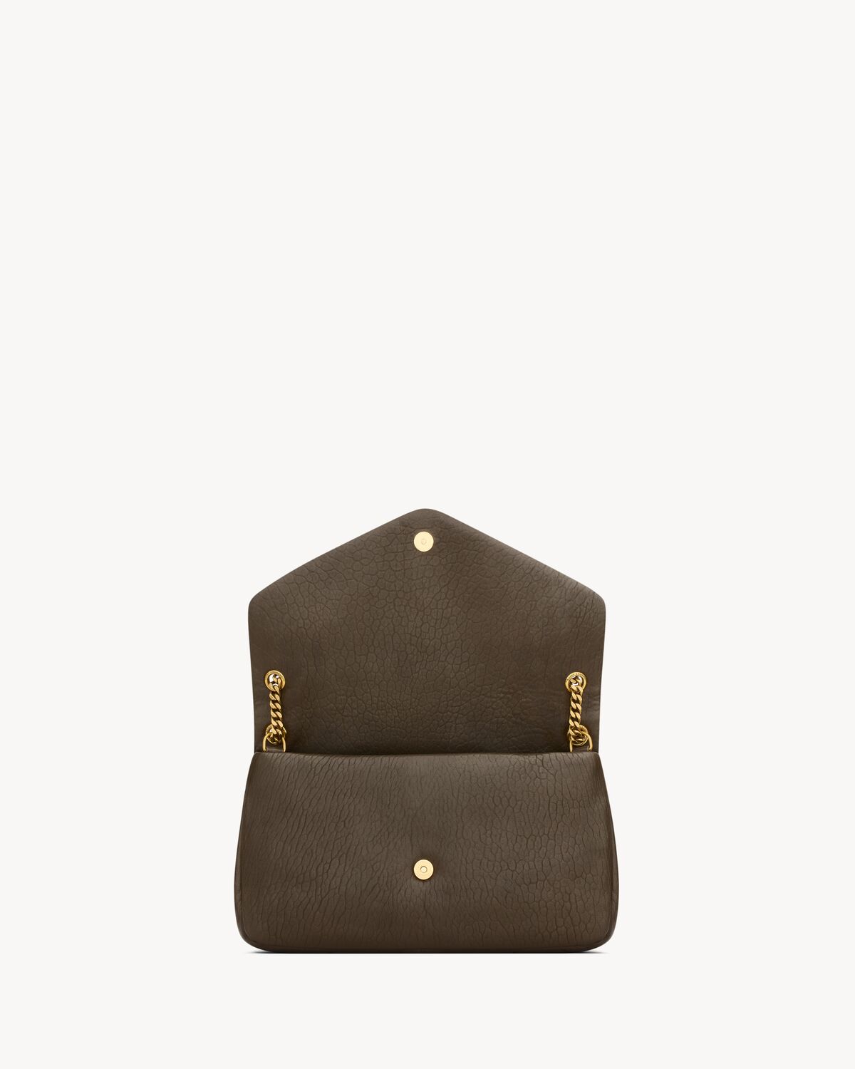 YSL Calypso Large in Grained Lambskin - Image 4